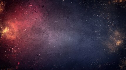 Fototapeta premium A Vibrant Abstract Background Featuring Vivid Reds, Oranges, and Deep Blues in a Cosmic Style