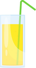 Lemonade clipart design illustration