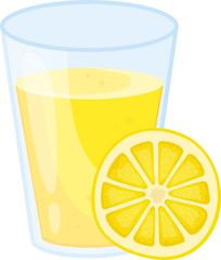 Lemonade clipart design illustration
