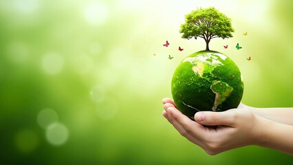 Sustainable Embracing a Greener Future with Earth and Life