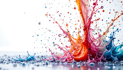 Colorful Paint Splash