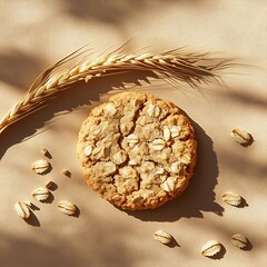 Oatmeal Cookie with Wheat, and Sunlight. (29)