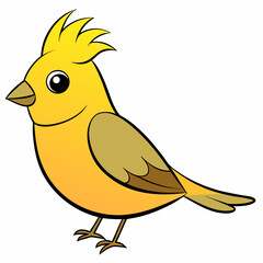 yellow chicken with a flower