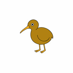 duck with a yellow background