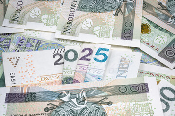 Calendar year 2025, Polish banknotes.