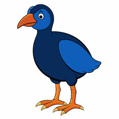 blue bird cartoon