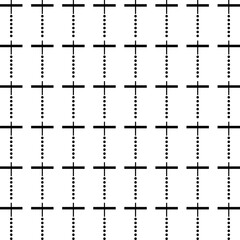 black and white seamless pattern textile tile pattern repeated vector illustration 