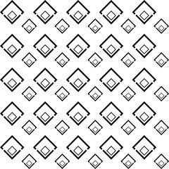 seamless geometric pattern puzzle art geometric concept textile tile pattern repeated vector illustration 