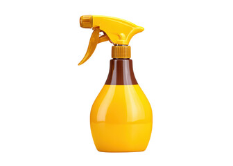Vibrant Yellow Spray Bottle for Cleaning Tasks and Household Uses