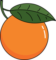 Orange vector illustration. Orange transparent PNG. Orange clip art. Colorful orange symbol. Orange vector. Fruit stock images.
