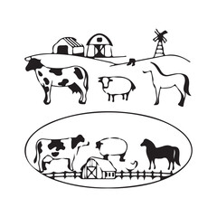 Farm and Domestic Animals