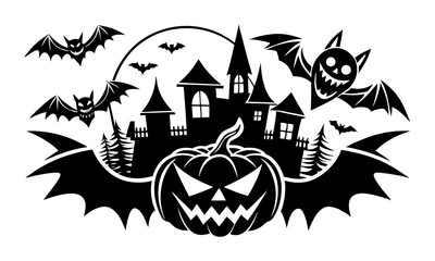 Download Halloween Vector  Eps File For Design.
