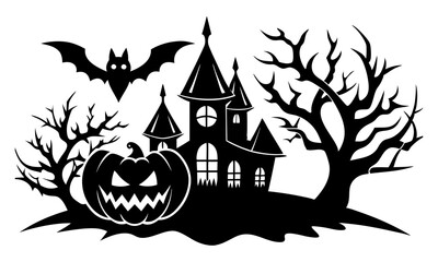 Download Halloween Vector  Eps File For Design.
