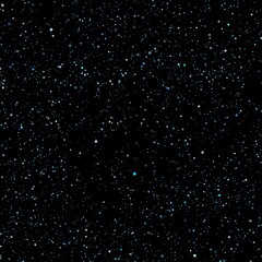 Obraz premium Minimalist Starry Night Sky Seamless Background