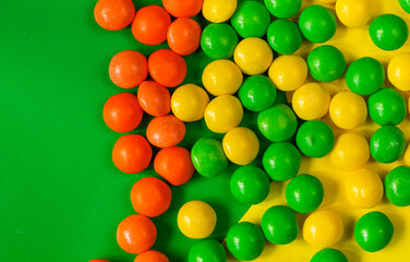 colorful sweet candy background