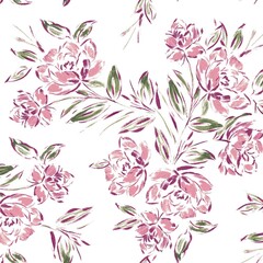 digital allover seamless pattern for kurti garment fabric design ready to print