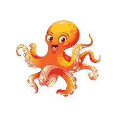 octopus cartoon illustration