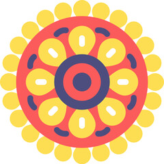 Mandala Flat Icon