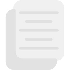 Obraz premium Text Copy Flat Icon