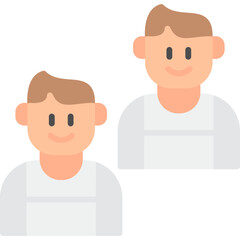 Hospital Staff Flat Icon