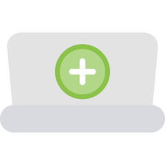 Hospital Cap Flat Icon