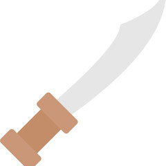 Viking Sword Flat Icon