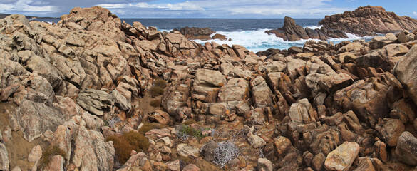 Rock formation Canal Rocks, Western Australia, Australia

