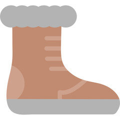 Adventure Boots Flat Icon