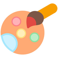 Paint Palette Flat Icon