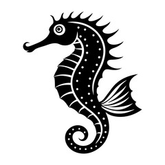 Download Seahorse Vector Illustration  Svg File For Design.