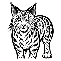 Download Lynx Vector Illustration  Svg File For Design.