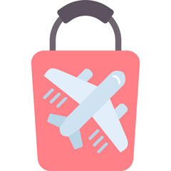 Duty-Free Shop Flat Icon