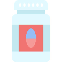 Pill Flat Icon