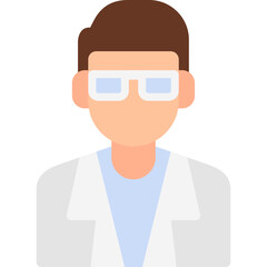 Pharmacist Flat Icon