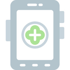 Obraz premium Pharmacy Call Flat Icon