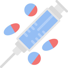 Drug Information Flat Icon