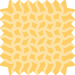 Textile Pattern Flat Icon