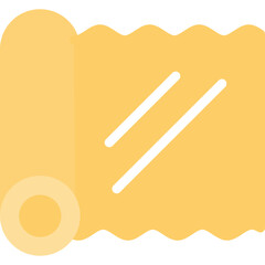 Textile Finishing Flat Icon