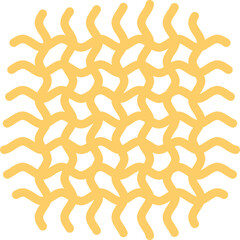 Textile Weaving Flat Icon