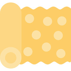 Textile Fabrication Flat Icon
