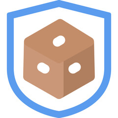 Supply Chain Security Flat Icon