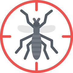 Garden Pest Control Flat Icon