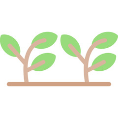 Garden Edging Flat Icon