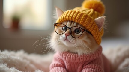 Cat influencer going viral with funny videos. 