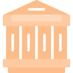 Museum Discovery Flat Icon