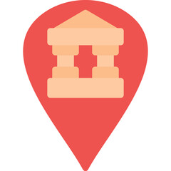 Museum Heritage Flat Icon