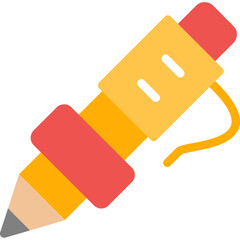 Mechanical Pencil Flat Icon