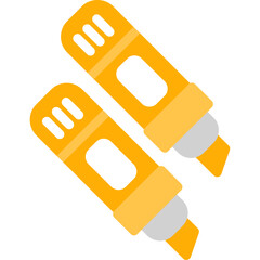 Whiteboard Marker Flat Icon