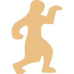 Ancient Dance Flat Icon