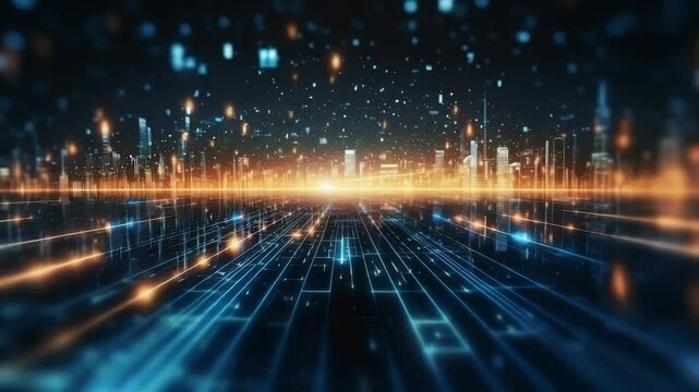 Big data connection technology, can be used for display or montage your products, technology, businessman, digital, business, innovative, computer, tech, networking
